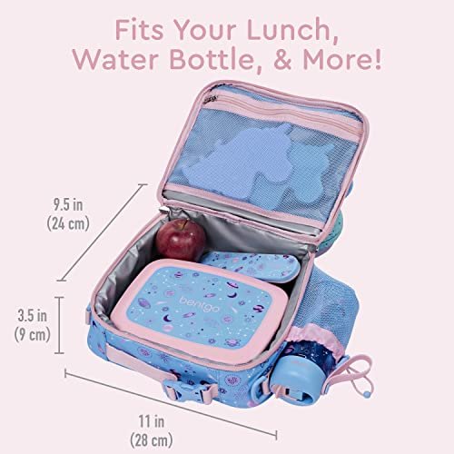 Bentgo Kids Lunch Bag - Durable, Double Insulated, Water-Resistant Fabric,  Interior & Exterior Zippered Pockets, Water Bottle Holder - Ideal For Ch -  Imported Products from USA - iBhejo