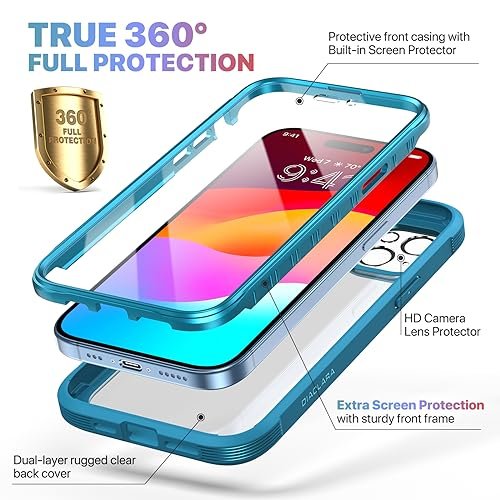  Diaclara Compatible with iPhone 11 Pro Max Case, with