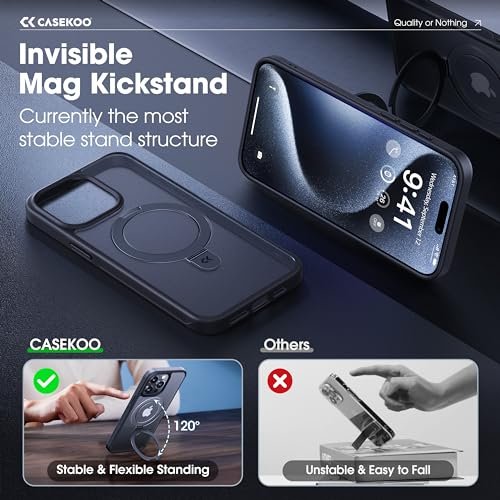 Casekoo Designed For Iphone 15 Pro Max Case With Magnetic