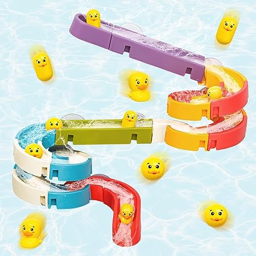 Bath Toys for Kids Ages 4-8 Toddlers 3 in 1 Wall Bathtub Toys Ball