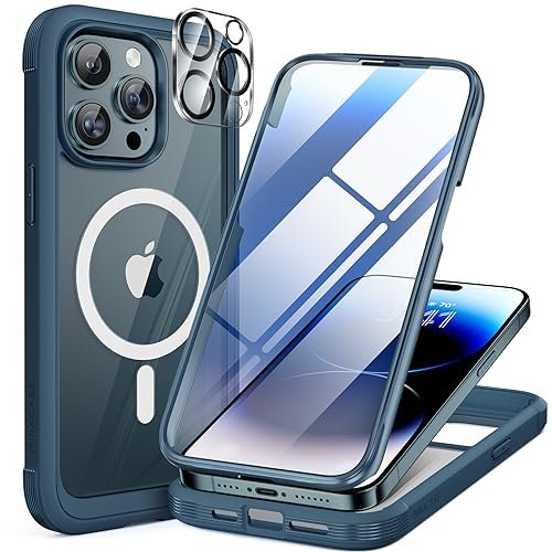  TIANNIUKE Magnetic Case Compatible with iPhone 15 Pro