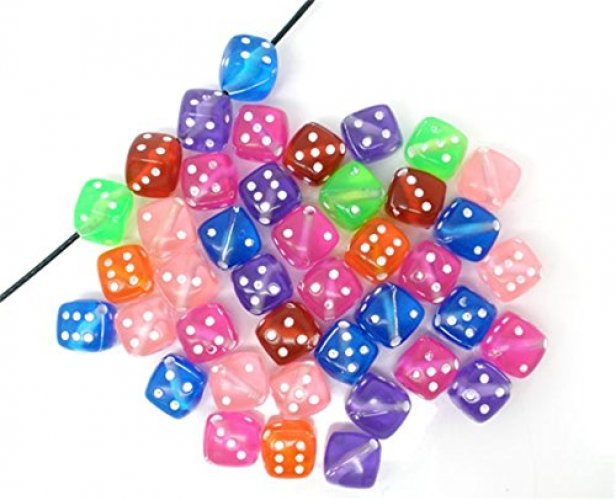 Dice beads hot sale jewelry making