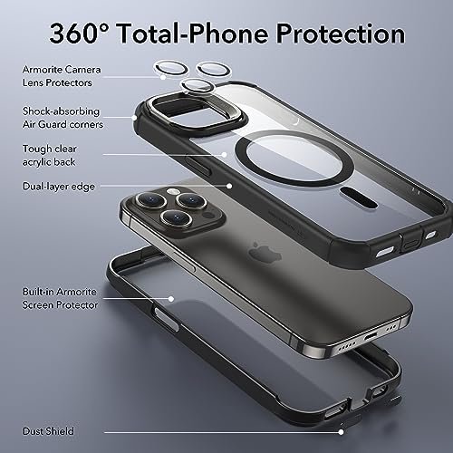 ESR for iPhone 15 Pro Max Case, Full Body Shockproof for MagSafe