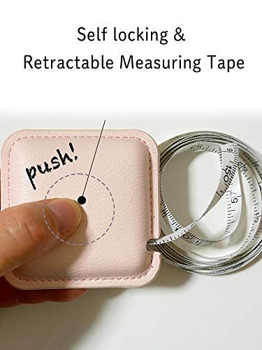 Mini Soft Tape Measure, Retractable Measuring Tape Measure for Body Fabric  Sewing Tailor Home Craft Measurements(Blue)
