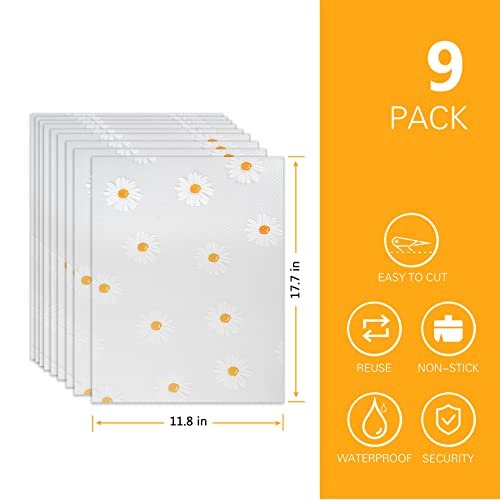 Innolites 9 Pack Refrigerator Liners, Waterproof Washable Fridge Liner,  17.7X11.8 Non-Slip Refrigerator Shelf Liner-Bpa Free, For Fridge Glass  Shel - Imported Products from USA - iBhejo