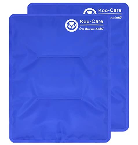 Koo-Care Extra Large Flexible Gel Ice Pack For Injuries Reusable Hot Cold  Compress - Fit For Shoulder Arm, Back, Hip, Knee, Shin, Foot Pain Relief, S  - Imported Products from USA - iBhejo