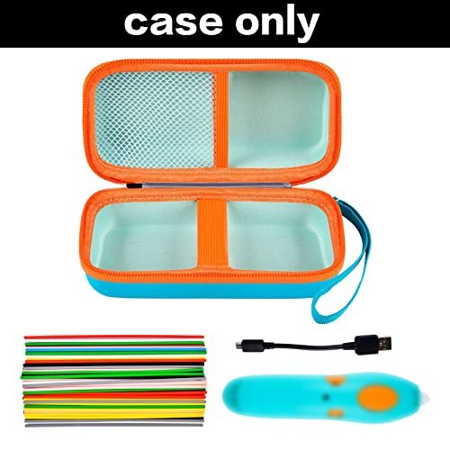 Case Compatible With 3Doodler Start+ Essentials For 3D Pen Set For Kids,  For 3D Pens Storage Organizer Carrying Holder Fit For 3D Printing Pen,  Plast - Imported Products from USA - iBhejo