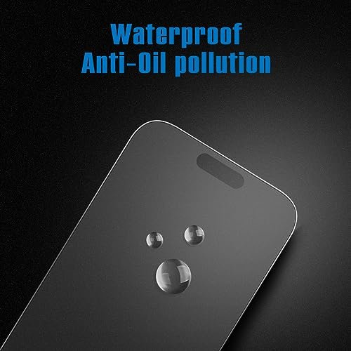 Fotbor Privacy Screen Protector & Camera Lens Protector for iPhone 15 Pro  Max - Anti Spy Tempered Glass Kit with Easy Installation for 6.7 Inch Screen