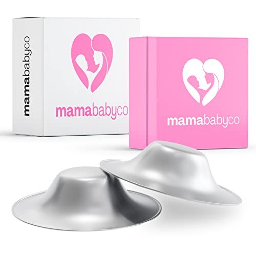 Mamababyco 999 Silver Nursing Cups - The Original Nipple Shields