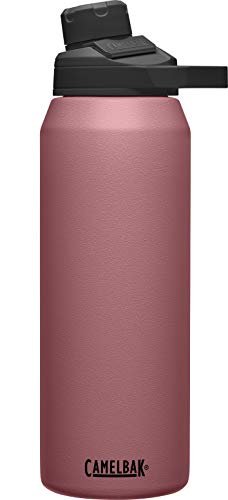 Brita Insulated Filtered Water Bottle with Straw, Reusable, Stainless Steel  Metal, Rose, 32 Ounce