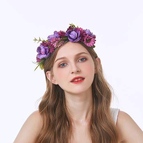 Flower hair clearance halo