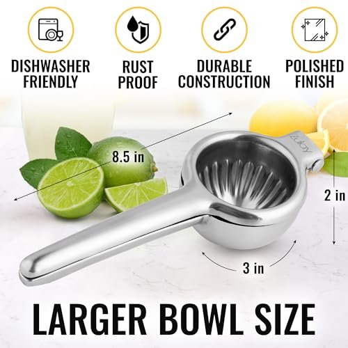 Metal Stainless Steel Lemon Squeezer, Manual Press Citrus Juicer, Lime  Squeezer For Squeeze The Freshest Juice