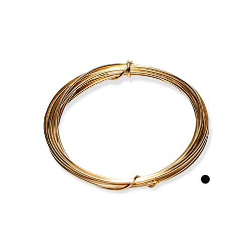 5 ft 14K Gold Filled Round Wire Half Hard 20 Gauge