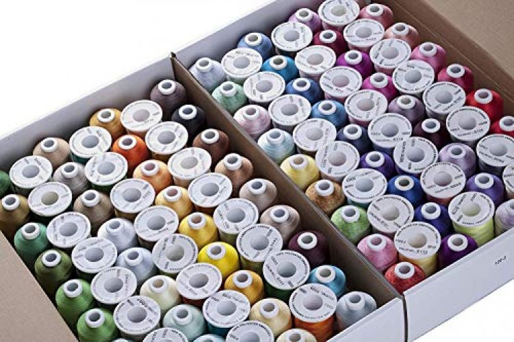 Colors Polyester Machine Embroidery Thread Kit 500m Each For Homeba