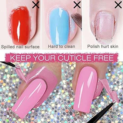 Buy Store2508® Liquid Latex for Nails. Peel off Nail Polish Barrier.  Cuticle Guard. Skin Barrier Protector. Latex Tape for Nail Art (Pink, 10ml)  Online at Low Prices in India - Amazon.in