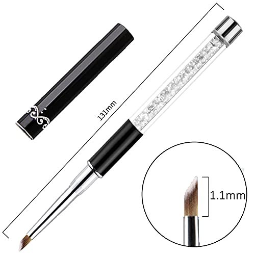 Nail Art Pen Brush UV Gel Acrylic Painting Drawing Liner Polish Brushes  Tips Kit | eBay