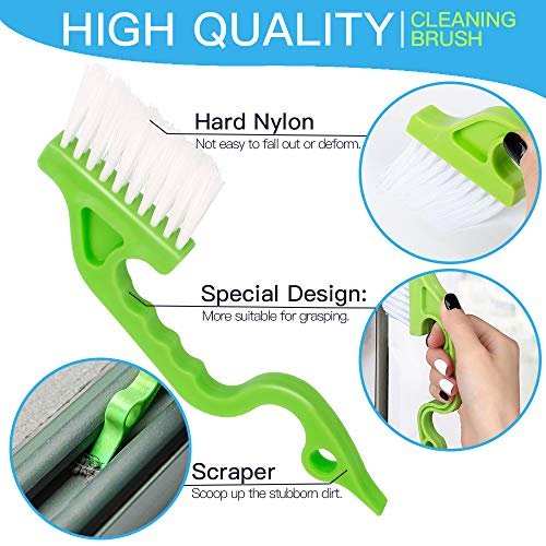 Hand-held Groove Cleaning Tools Door Window Track Kitchen Cleaning