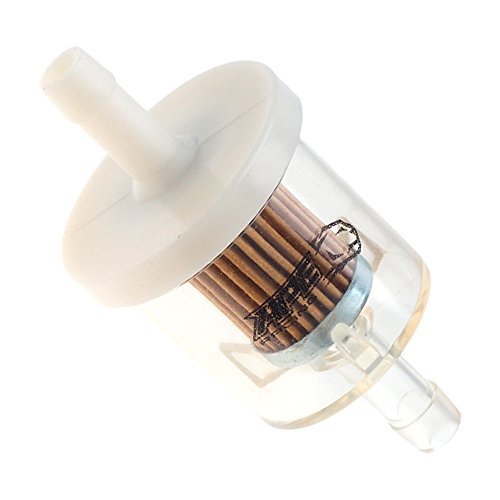 Inline fuel filter for best sale lawn mower