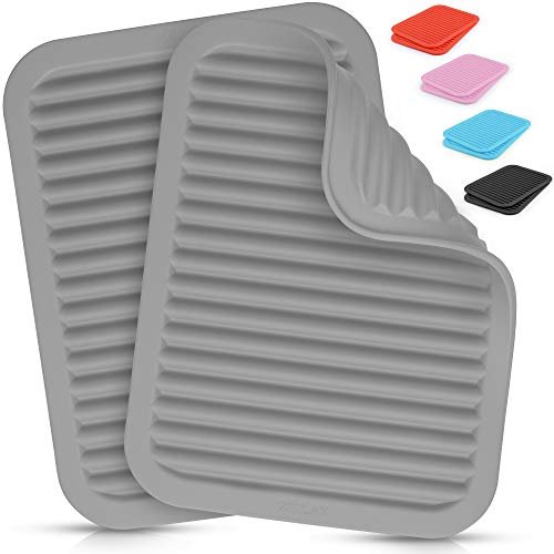 9 X 12 Silicone Trivets Mats Heat Resistant Hot Pads For Kitchen Counter  Spoon