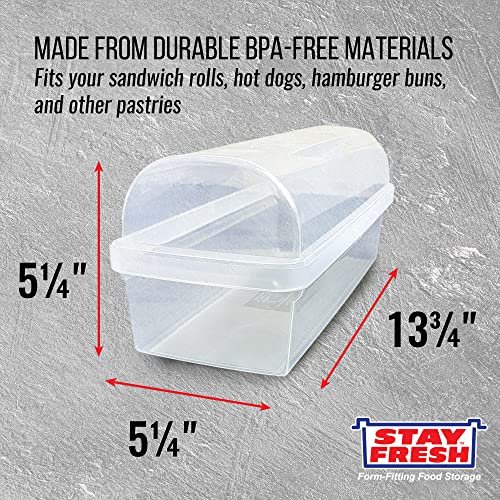 Storage Container Bread Storage Box Organizer Food Pastries