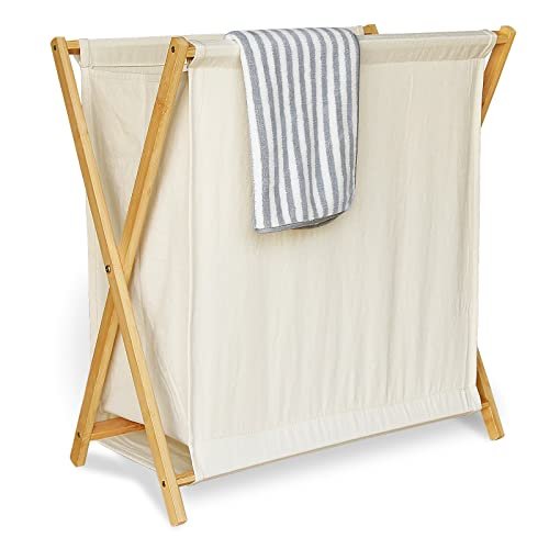 Rubbermaid Bamboo Laundry Hamper