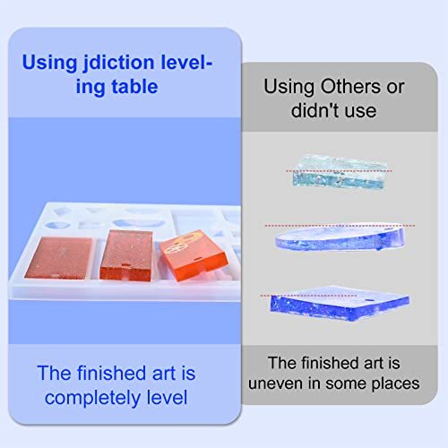 Jdiction Resin Leveling Table For Epoxy Resin & Art Work,16''X 12''  Adjustable Self Leveling Epoxy Resin Accessories, Resin Supplies, Acrylic  Pouring - Imported Products from USA - iBhejo