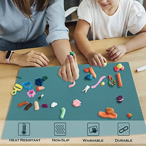 Extra Large Silicone Countertop Mat, Silicone Table Mat Kitchen