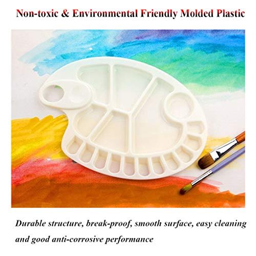 2 Pcs ARTIST PAINT Palette Tray 