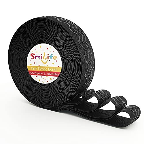 Smilife Silicone Gripper Tape For Clothing, 1.1 Inches Non-Slip Gripper  Elastic For Sewing, Silicone Gripper Elastic Band, 12 Yards, Black -  Imported Products from USA - iBhejo