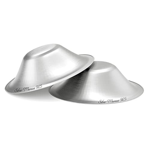 Silver Mamas Nursing Cups For Nursing Newborn, Silver Nipple Covers  Breastfeeding, 925 Silver Nursing Shields, Healing Cups, Newborn Essentials  Must - Imported Products from USA - iBhejo