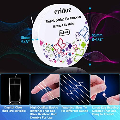 0.8 mm Elastic String Clear Crystal Stretch Cord Beads String - China Hair  Extension Tools and Crystal Elastic Thread price