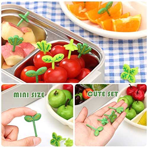 24 Pieces Food Picks For Kids Cute Mini Leaf Food Picks For Bento Box  Reusable Fun Toddler Food Picks Mini Cartoon Food Picks For Sandwich,  Salad, Be - Imported Products from USA - iBhejo