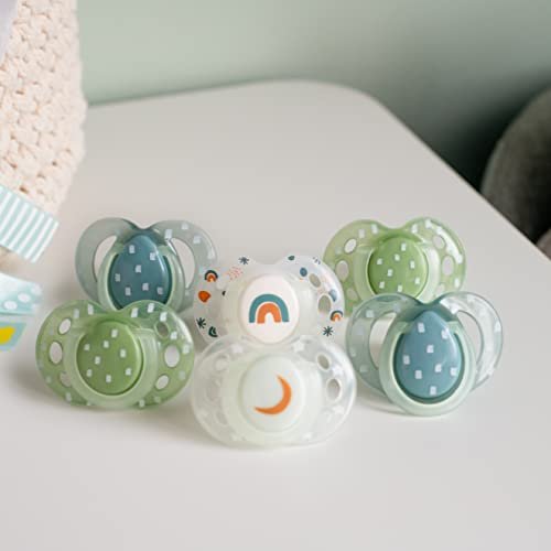 Tommee Tippee Night Time Glow in the Dark Soothers, Symmetrical