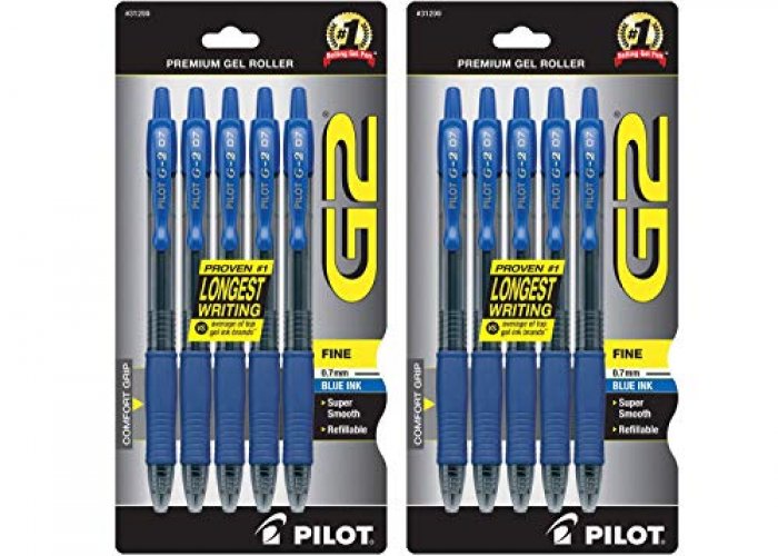 PILOT G2 Premium Refillable and Retractable Rolling Ball Gel Pens