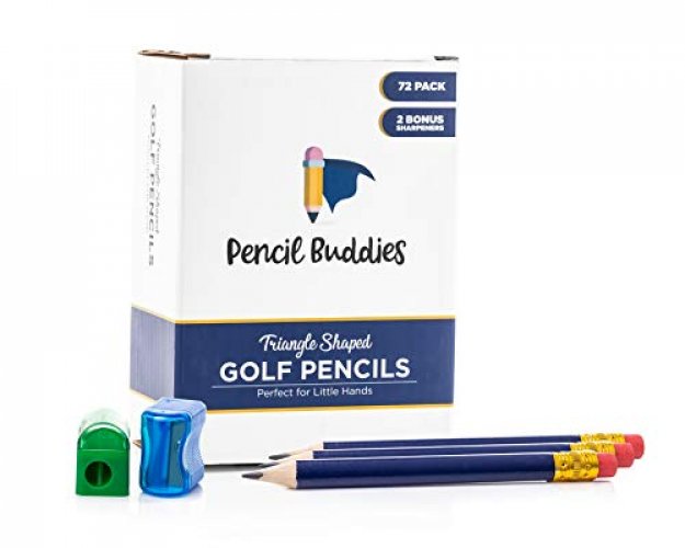 Pencil Buddies Sketch Pencils for Drawing, Triangular Drawing Pencils Set,  12 Pk