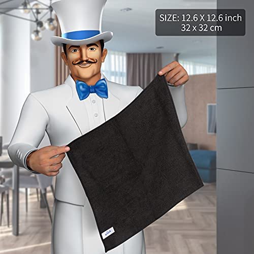 MR.SIGA Microfiber Cleaning Cloth, All-Purpose Microfiber Towels