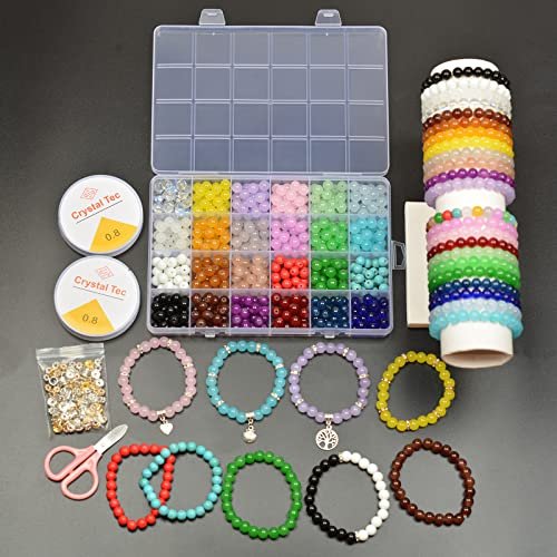 24 Color Combo Set Diy Jewelry Accessories Glass Seed Beads Seed Beads For  Bracelet Making Beads Jewelry Making Kit