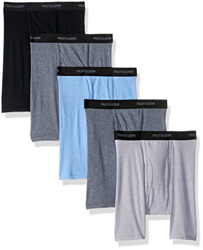Fruit Of The Loom Men'S 5Pk Beyondsoft Boxer Brief, Assorted, Medium -  Imported Products from USA - iBhejo