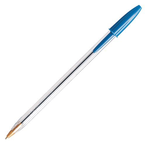 BIC Cristal Xtra Smooth Pens Blue Medium Point. 10-Pack