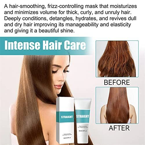 Collagen protein hair clearance straightener