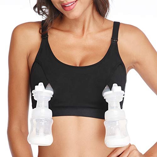 Lupantte Hands Free Pumping Bra, Breast Pump Bra, Adjustable Breastfeeding  Nursing Bra For Holding Breast Pumps Like Spectra, Lansinoh, Philips Avent  - Imported Products from USA - iBhejo
