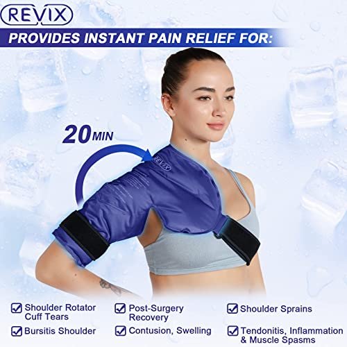 Revix Shoulder Ice Pack Rotator Cuff Cold Therapy, Ice Packs For