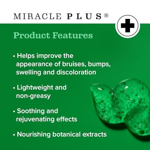 Miracle Plus Natural Arnica Bruise Body Gel Arnica Montana Lotion For