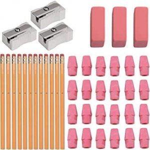  Raymond Geddes Tri-Color Kneaded Eraser for Kids (48