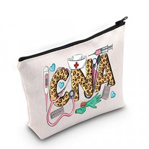 Large Cosmetic & Makeup Bag, Zippered Makeup Pouch for Women