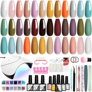 BAFASO Double Layer Nail Polish Organizer Holds 70 Bottles (15ml - 0.5  fl.oz) and a Nail Dryer, Nail Polish Case with 2 Removable Pouches and  Tools