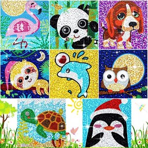 Offito Stitch Diamond Painting Kits for Adults Kids, Diamond Art for Beginners, DIY Full Drill Dots Diamond Paintings with Gem Crystal Art, Home