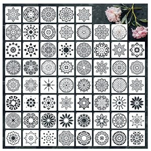 Happy Dotting Company - Large Rock Mold - Design #5-5.5 Inches Wide - Features A Round Smooth Shape and An Inbuilt Center Dot for Mandala and Stone