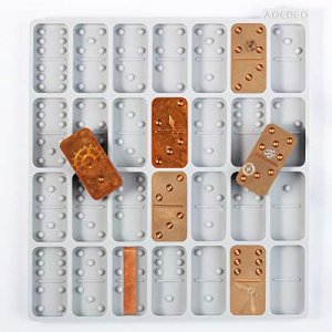 Alphabet Resin Keychain Molds, Anezus Resin Letter Molds Silicone