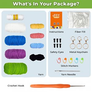 25/20/15mm Wooden Crochet Hooks, Wooden Handle Crochet Hook, Bamboo Crochet  Needle For Yarn Knitting Crochet(3pcs)